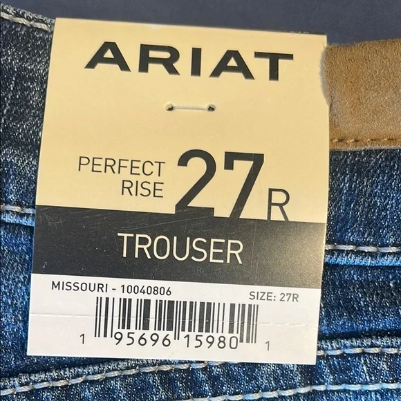 NWT Ariat Perfect Rise Trousers 27R - Picture 2 of 7